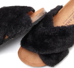 Pantoletten|LASCANA Pantolette schwarz