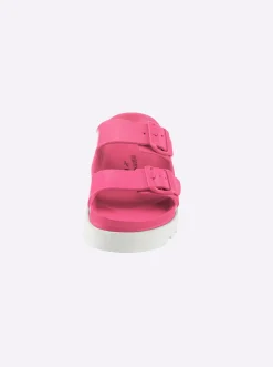 Pantoletten|heine Pantolette pink