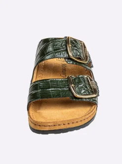 Hausschuhe|Mubb Pantolette grün