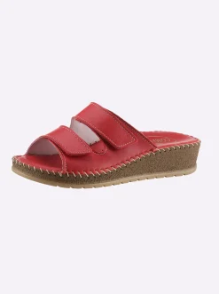 Pantoletten|airsoft comfort+ Pantolette rot