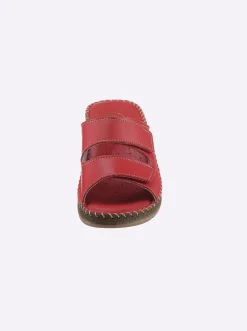 Pantoletten|airsoft comfort+ Pantolette rot