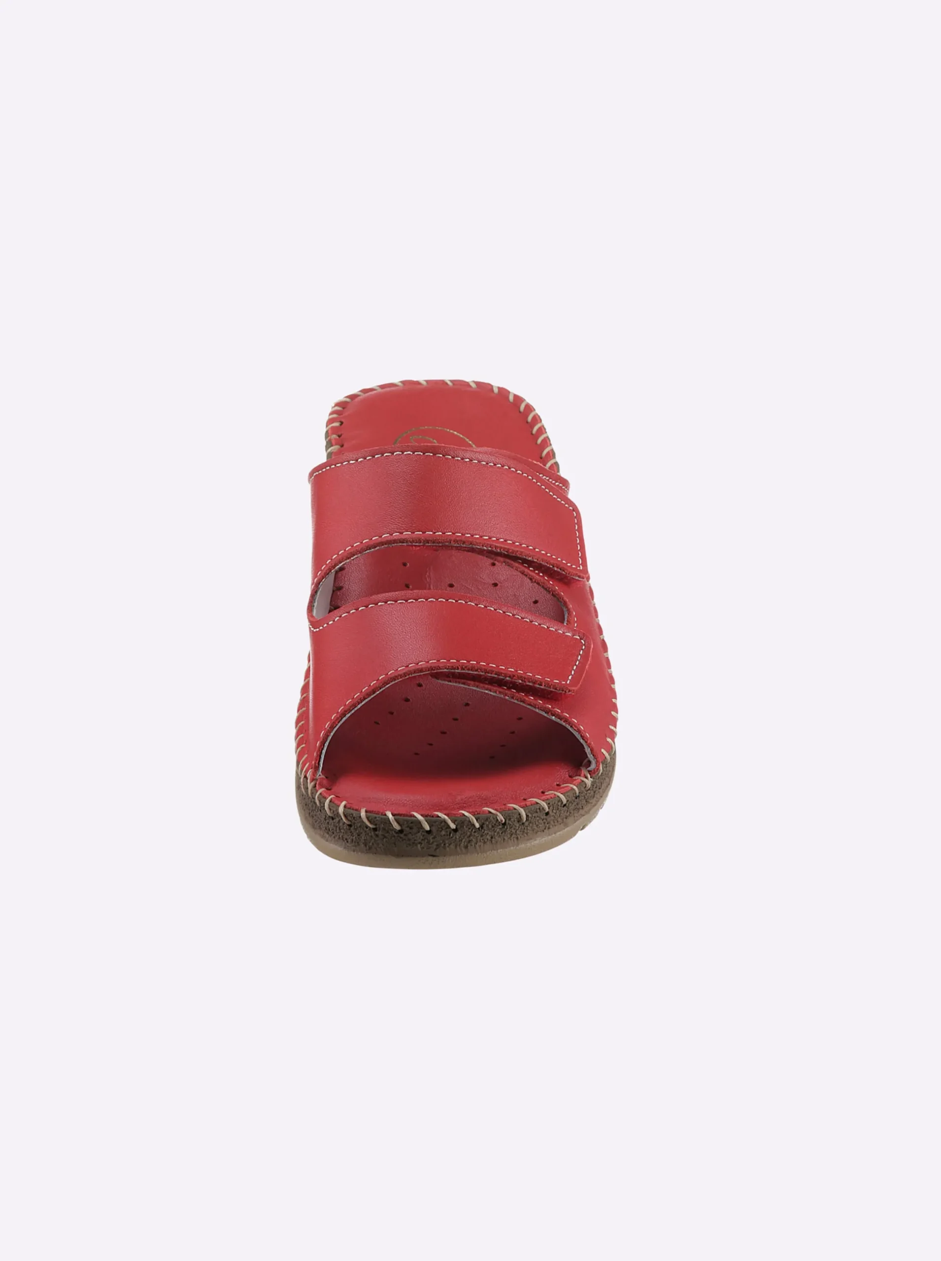 Pantoletten|airsoft comfort+ Pantolette rot