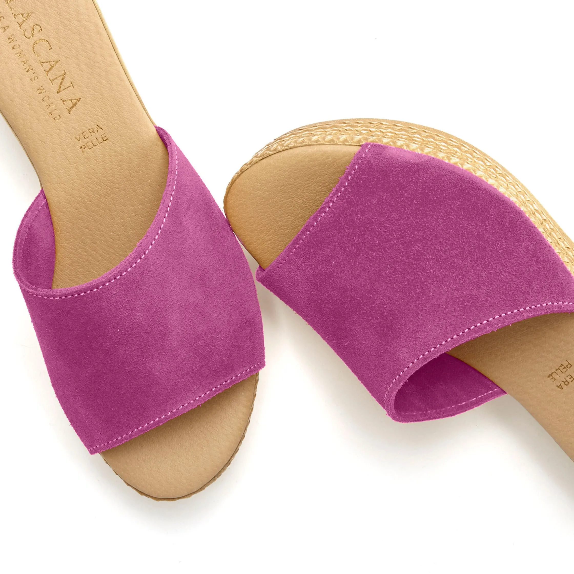 Pantoletten|LASCANA Pantolette fuchsia