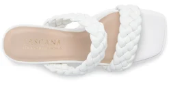 Pantoletten|LASCANA Pantolette weiß