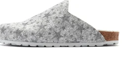 Pantoletten|Vivance Pantolette grau