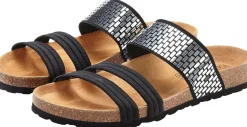 Pantoletten|LASCANA Pantolette schwarz