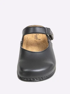 Pantoletten|Dr. Feet Pantolette schwarz