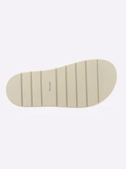 Pantoletten|heine Pantolette goldfarben