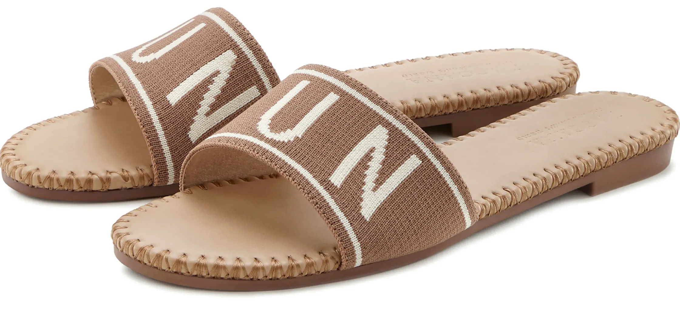 Pantoletten|LASCANA Pantolette taupe