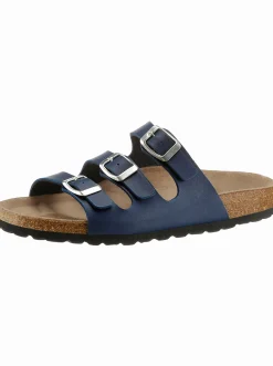 Pantoletten|Bio Time Pantolette marine