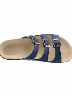 Pantoletten|Bio Time Pantolette marine