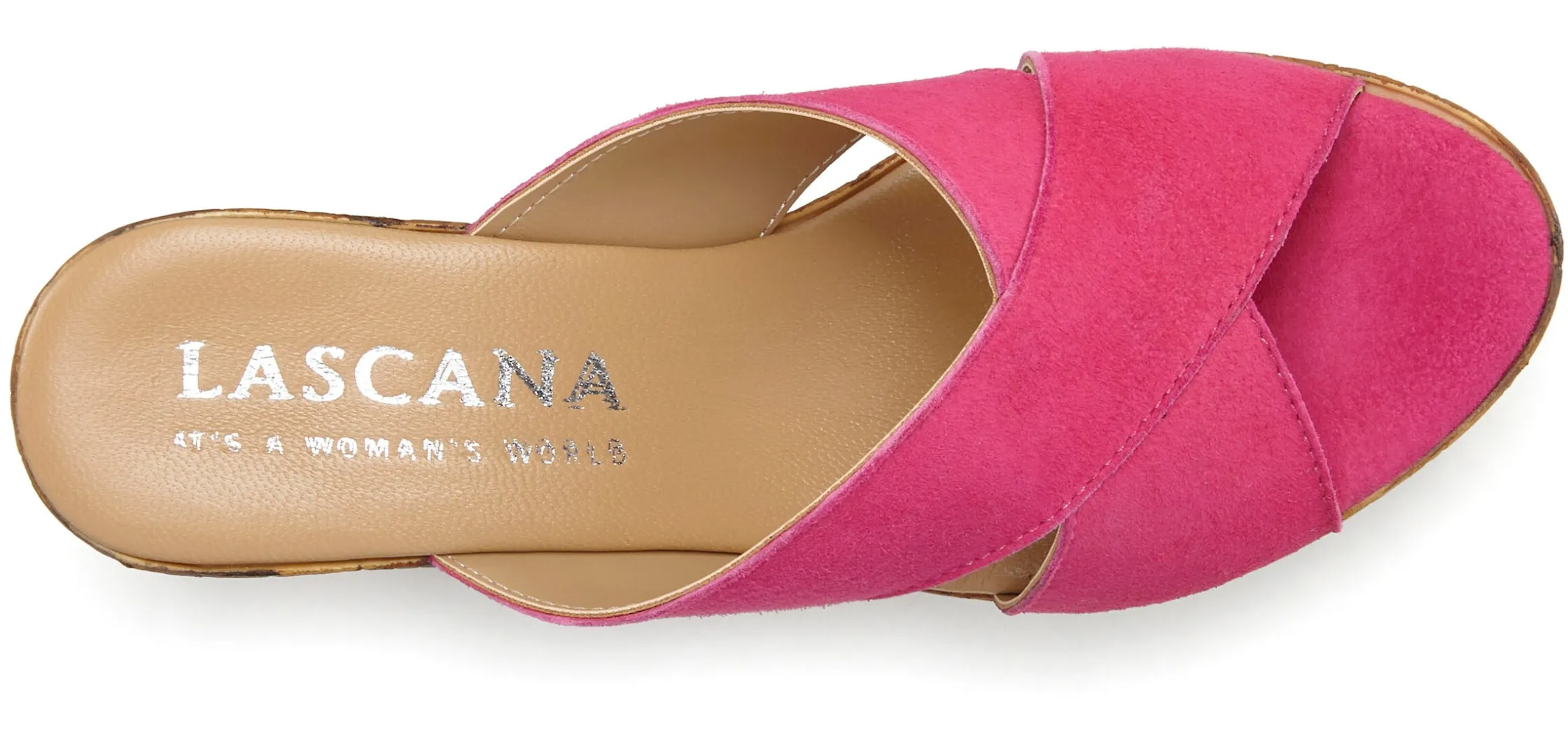 Pantoletten|LASCANA Pantolette pink