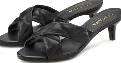 Pantoletten|LASCANA Pantolette schwarz