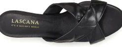 Pantoletten|LASCANA Pantolette schwarz