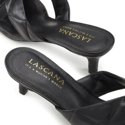 Pantoletten|LASCANA Pantolette schwarz