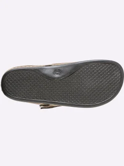 Pantoletten|Dr. Feet Pantolette taupe