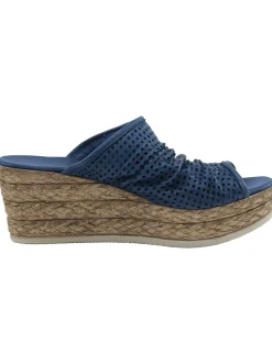 Pantoletten|Andrea Conti Pantolette jeansblau