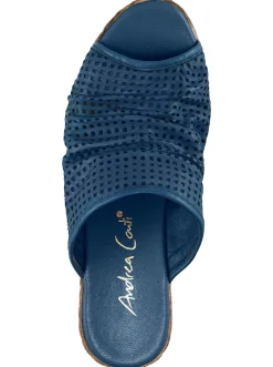 Pantoletten|Andrea Conti Pantolette jeansblau