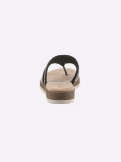 Pantoletten|airsoft modern+ Pantolette schwarz
