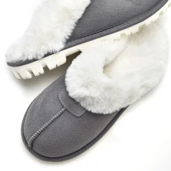Pantoletten|Vivance Pantolette grau