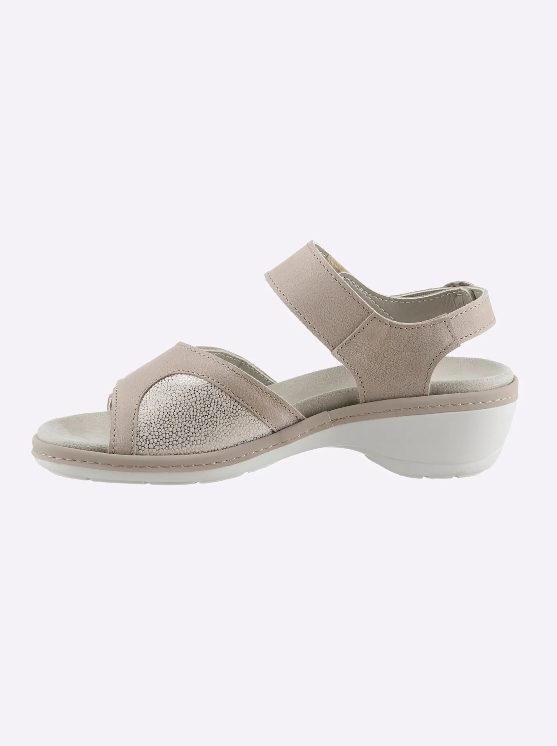 Sandalen & Sandaletten|airsoft comfort+ Pantolette beige