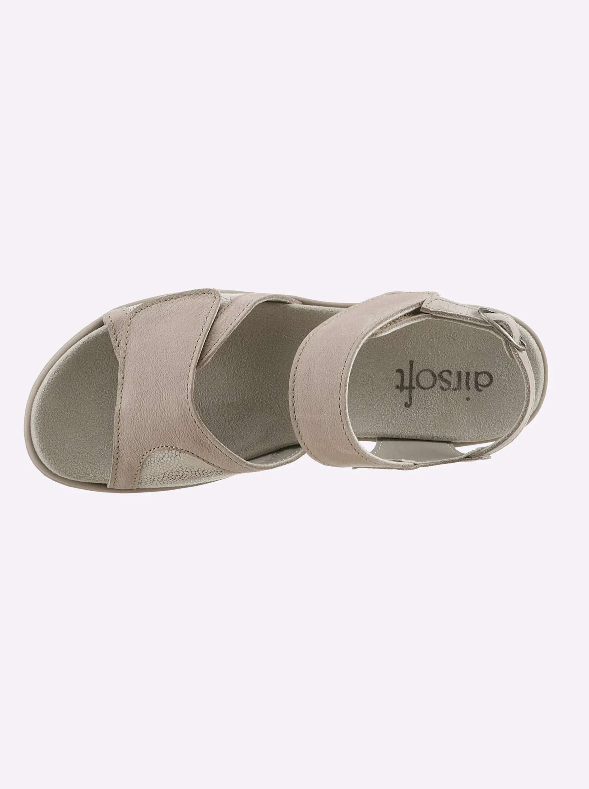 Sandalen & Sandaletten|airsoft comfort+ Pantolette beige