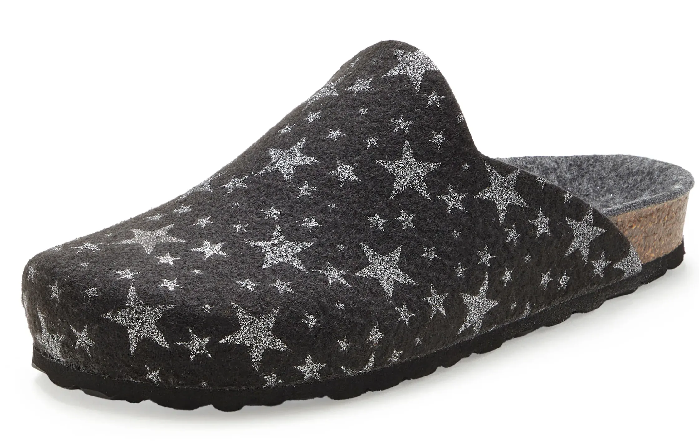 Pantoletten|Vivance Pantolette schwarz