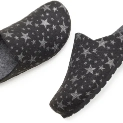 Pantoletten|Vivance Pantolette schwarz