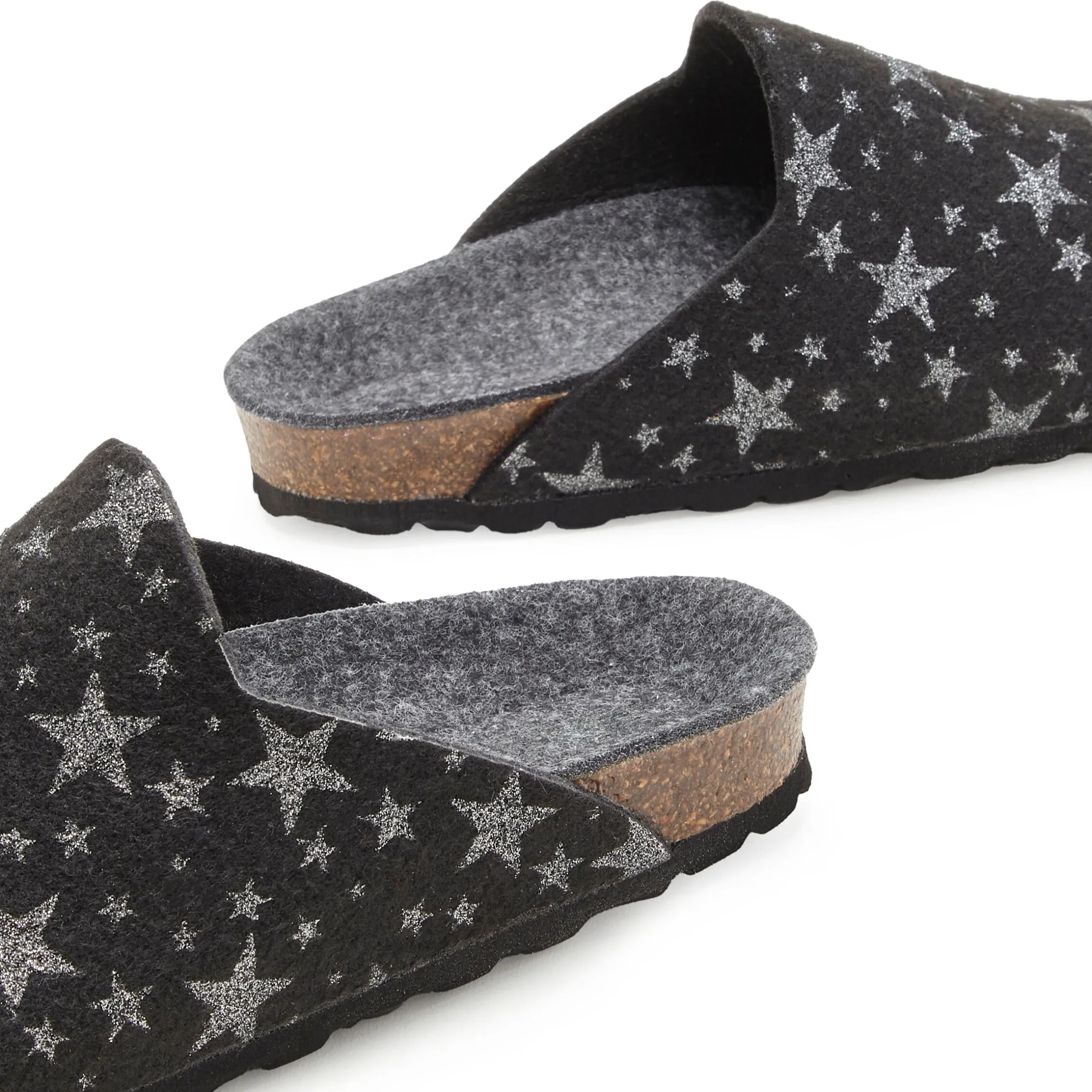 Pantoletten|Vivance Pantolette schwarz