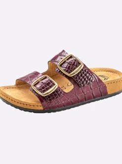 Hausschuhe|Mubb Pantolette bordeaux