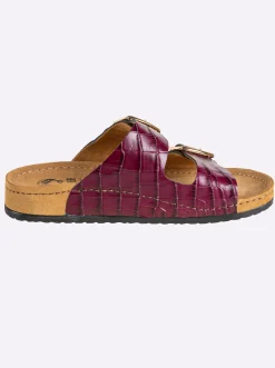 Hausschuhe|Mubb Pantolette bordeaux