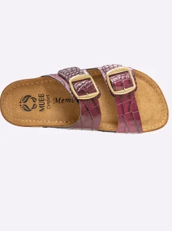 Hausschuhe|Mubb Pantolette bordeaux