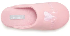 Pantoletten|Vivance Pantolette rose