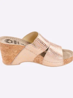 Pantoletten|Mubb Pantolette rosegold