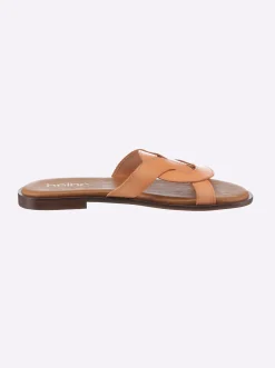 Pantoletten|heine Pantolette pfirsich