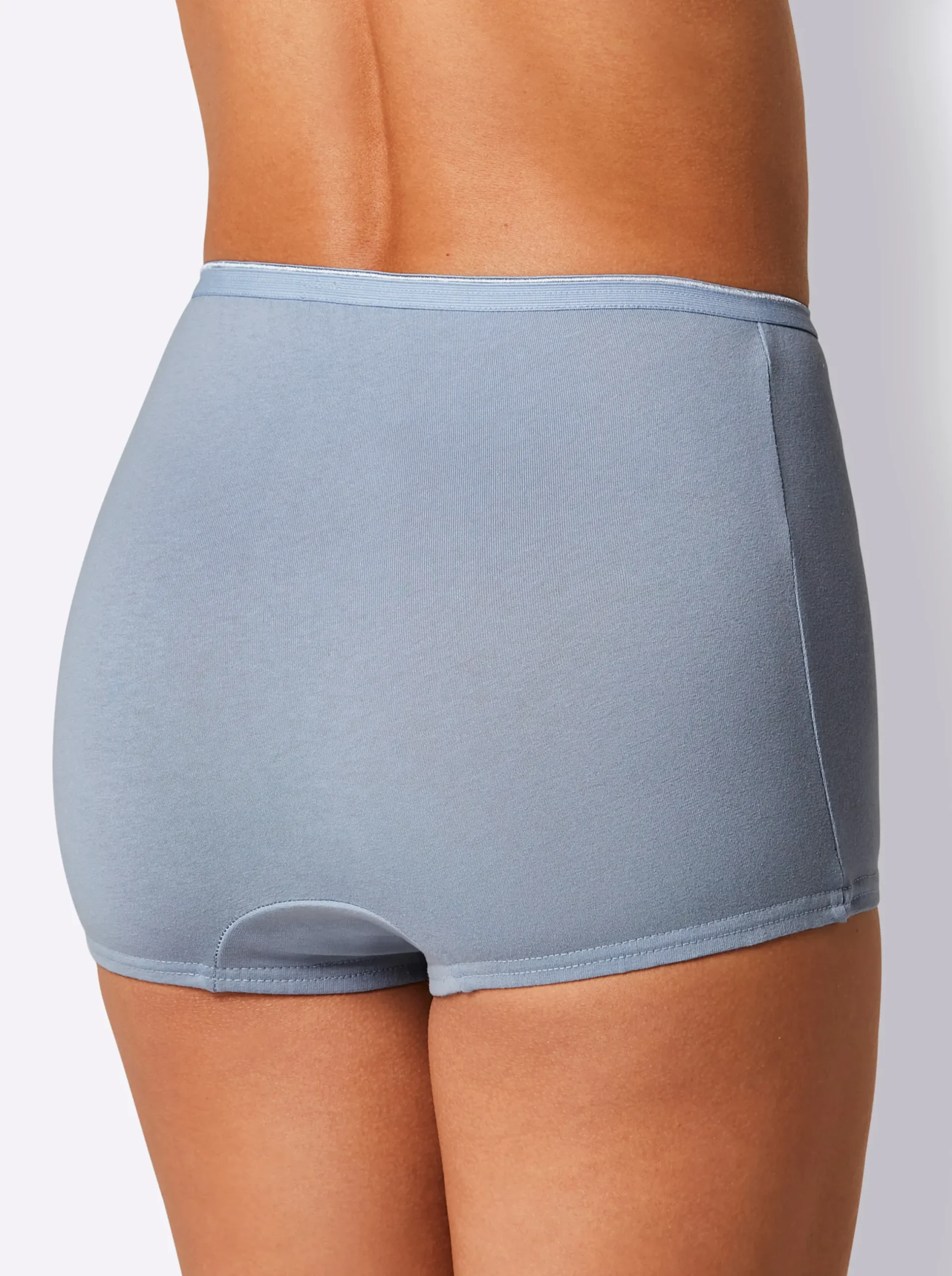 Unterhosen|wäschepur Panty 2xbleu-geringelt+2xbleu