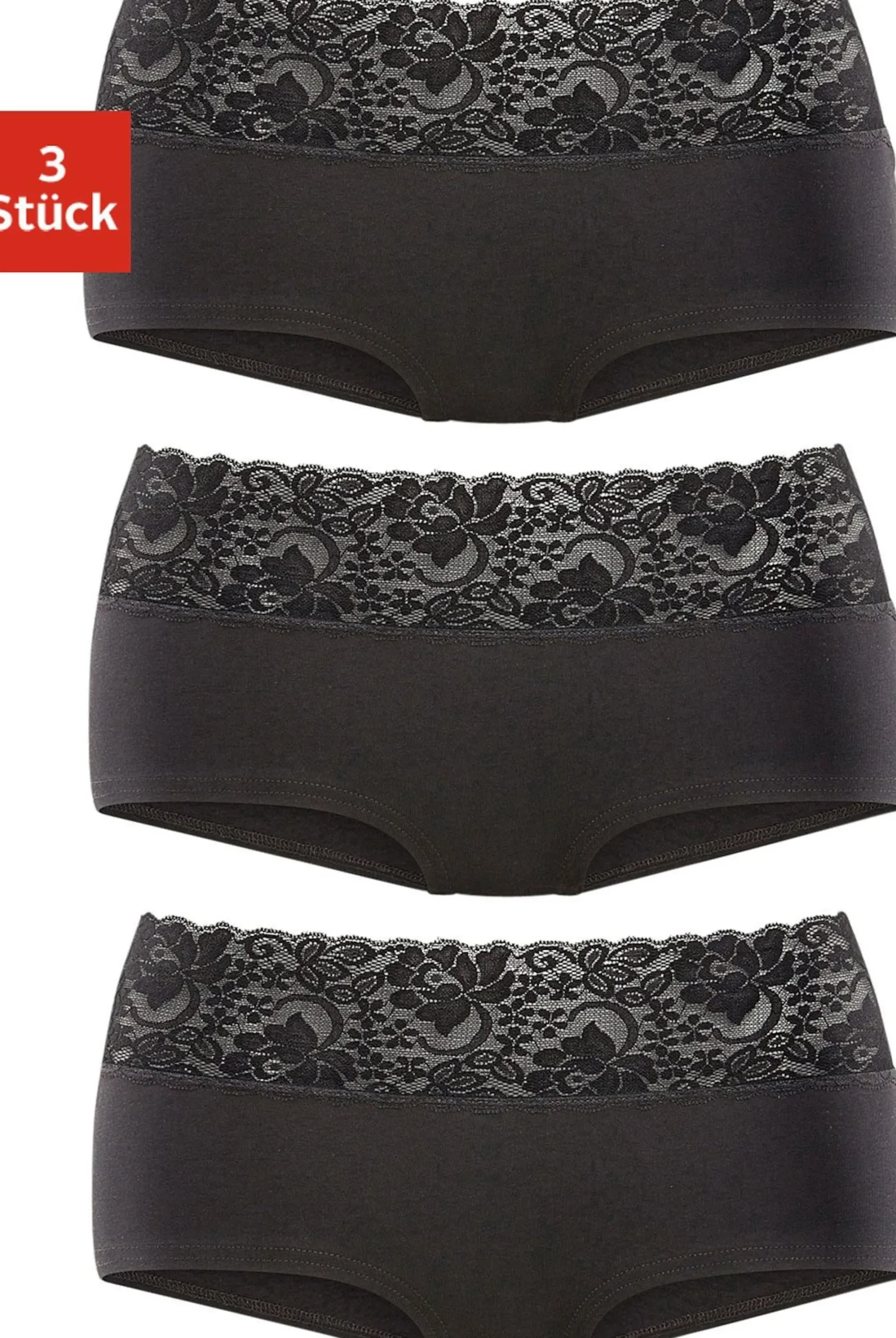 Unterhosen|Vivance Panty schwarz