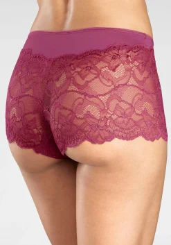 Unterhosen|Vivance Panty bordeaux,schwarz