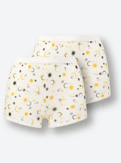 Unterhosen|wäschepur Panty weiß-bedruckt
