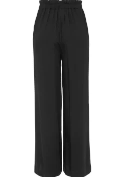 Hosen|LASCANA Paperbag-Hose schwarz