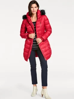 Jacken|heine Parka rot