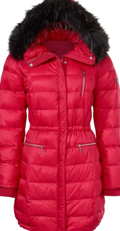 Jacken|heine Parka rot