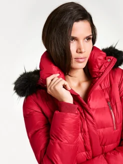 Jacken|heine Parka rot