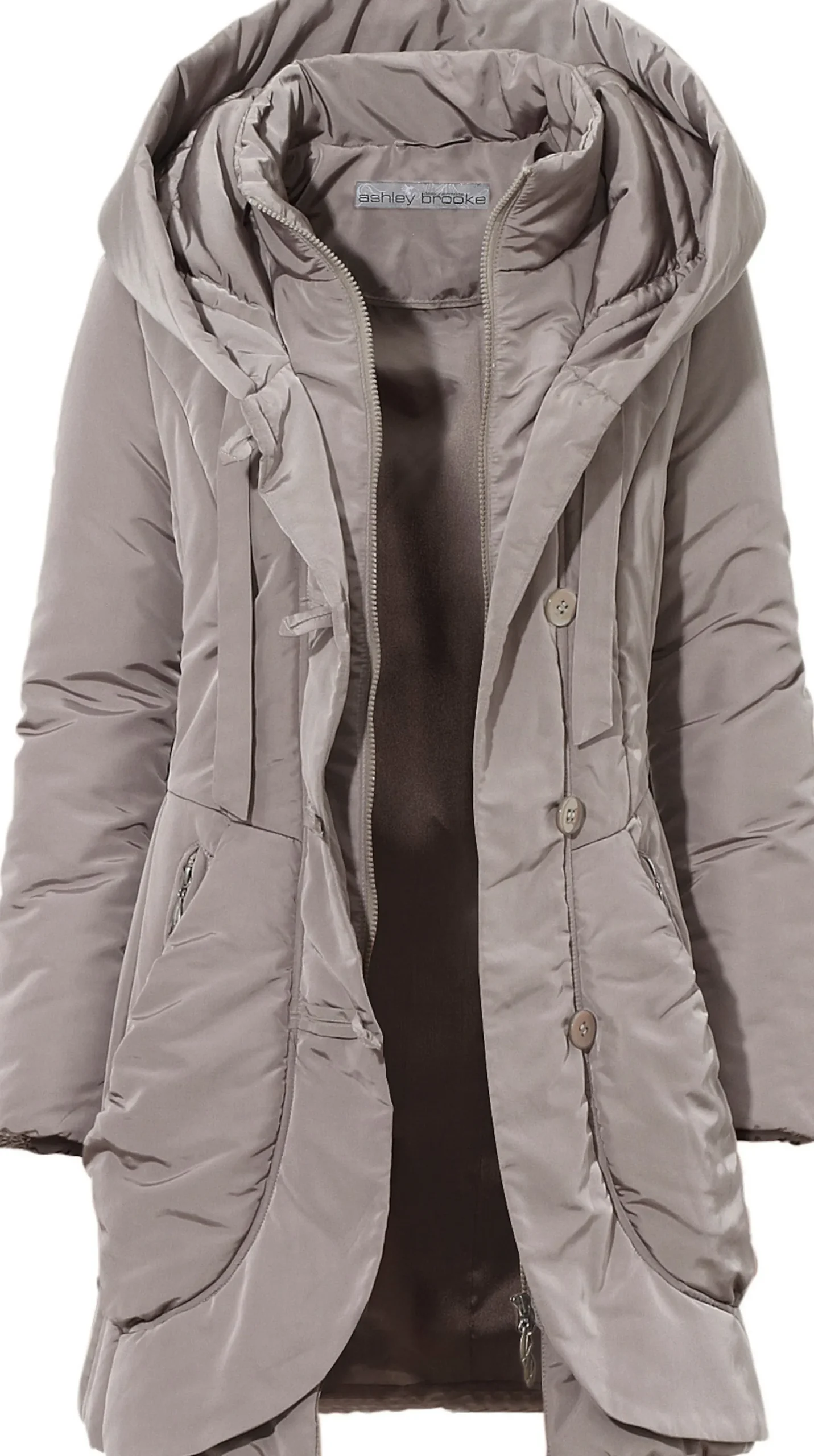 Jacken|heine Parka taupe