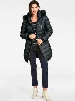 Jacken|heine Parka schwarz