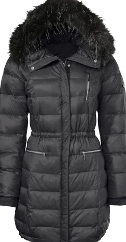 Jacken|heine Parka schwarz