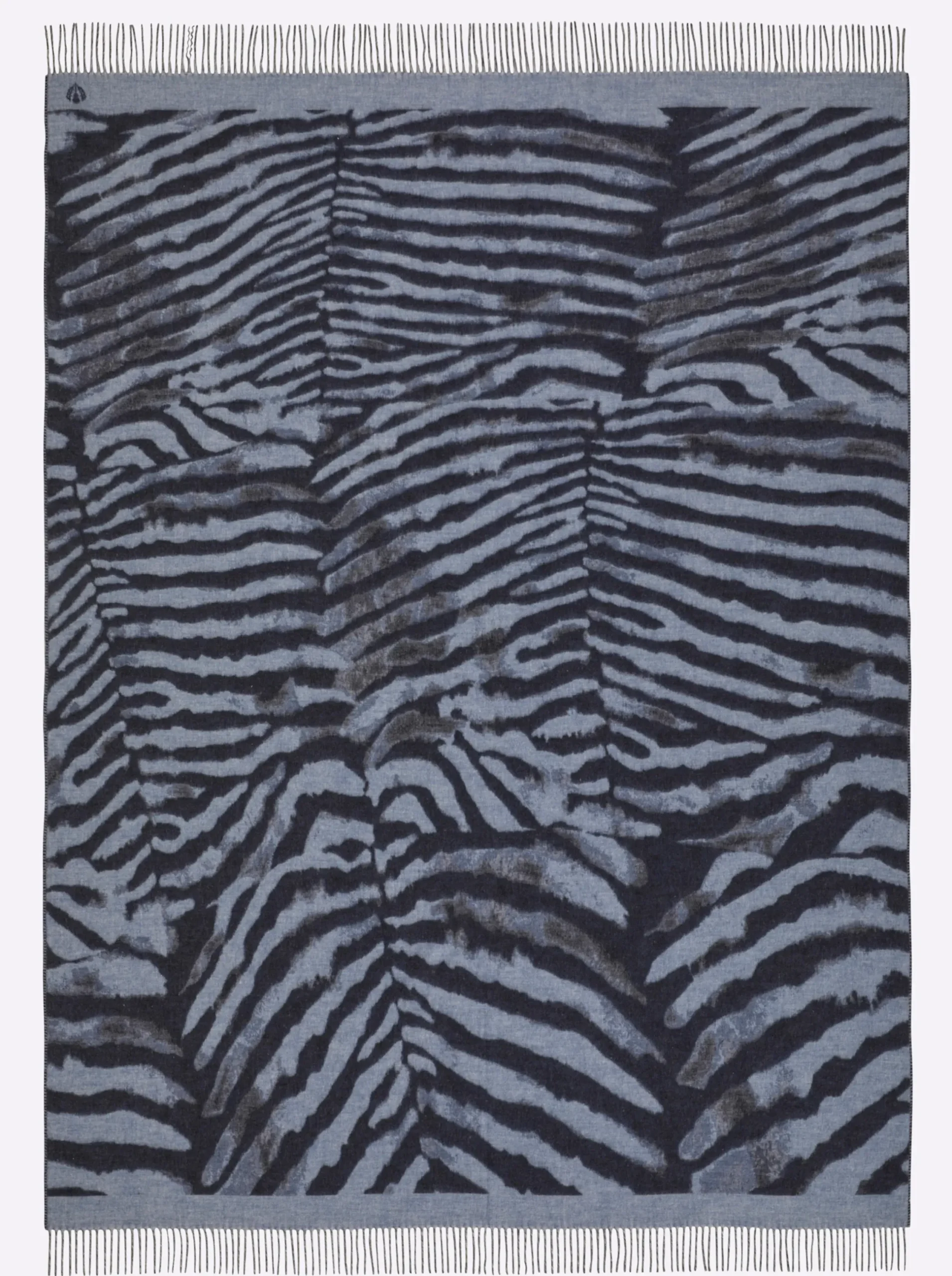 Wohndecken| Plaid blau