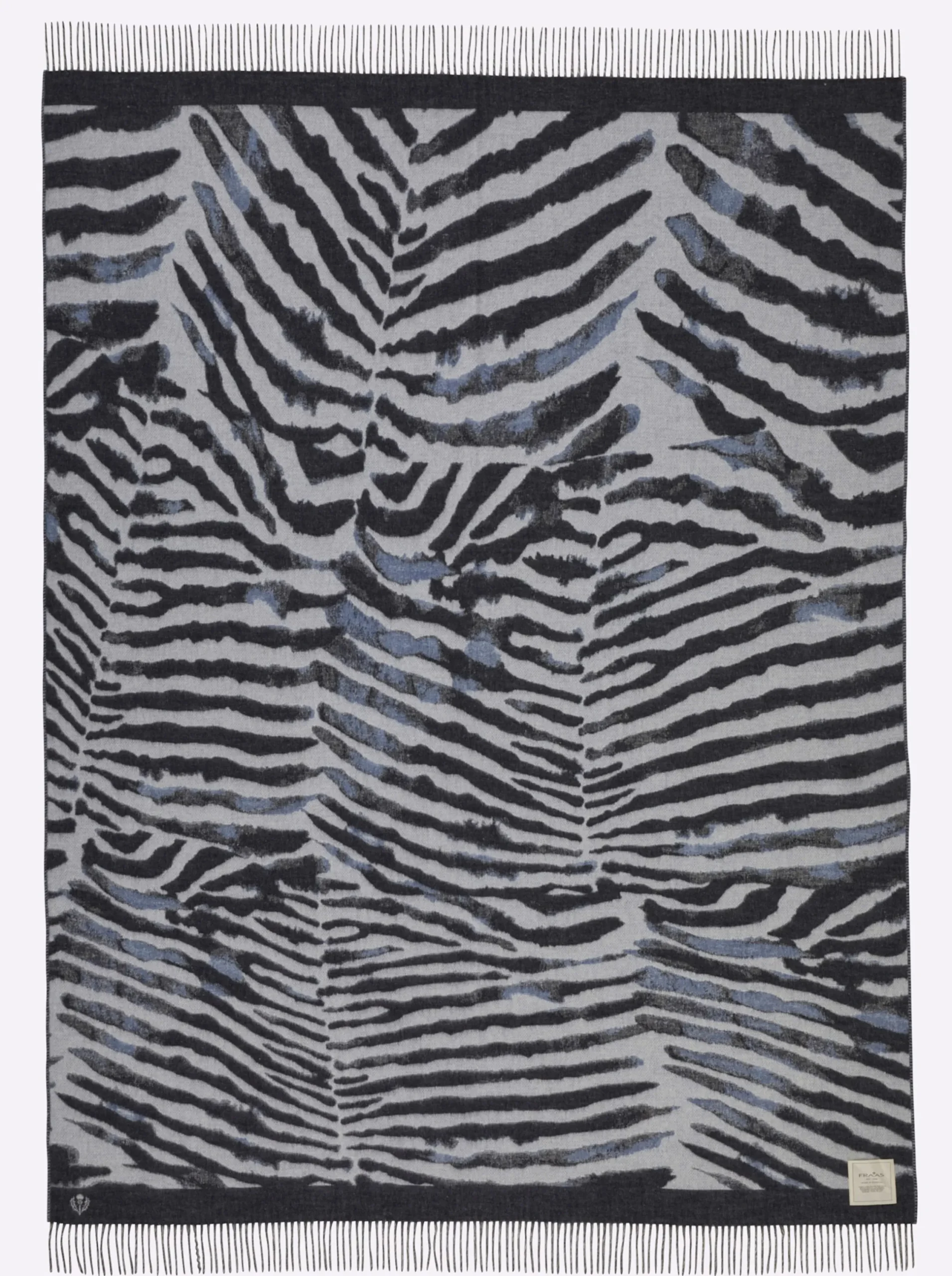 Wohndecken| Plaid blau
