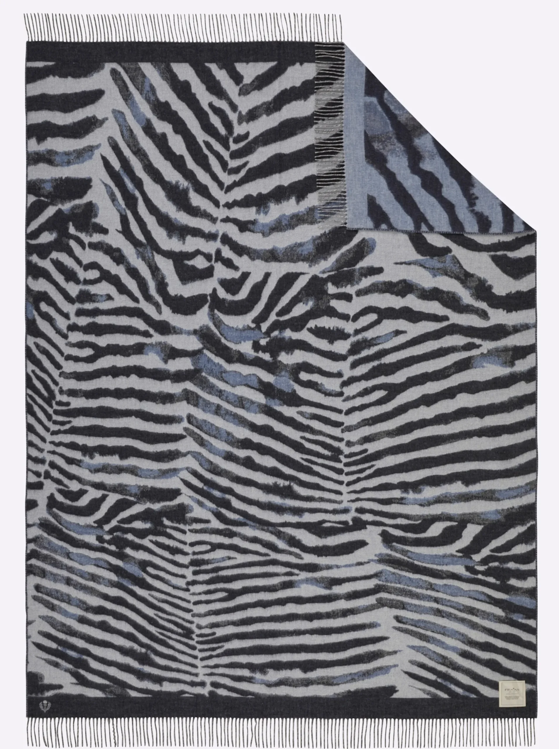 Wohndecken| Plaid blau
