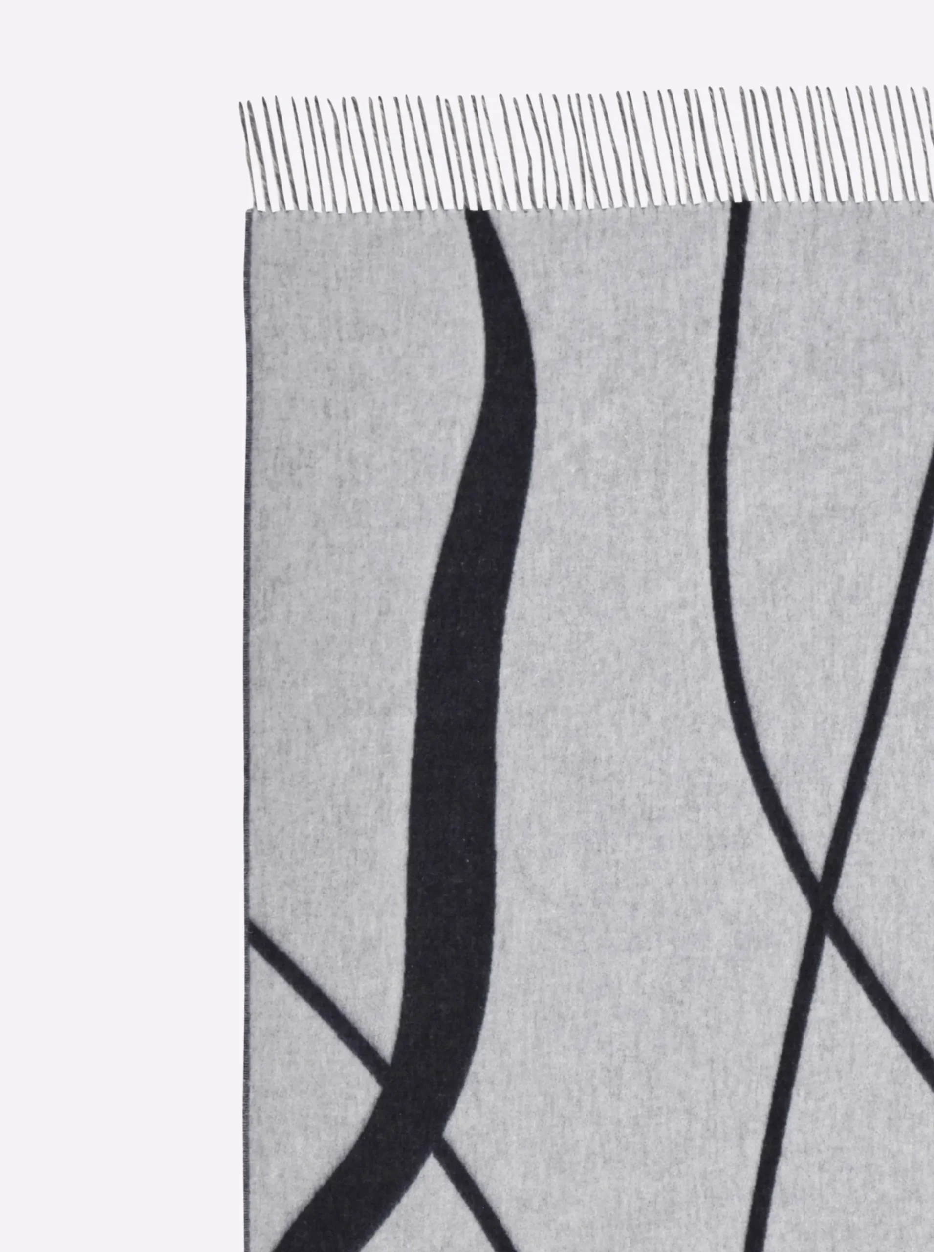 Wohndecken| Plaid anthrazit-grau